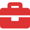 Briefcase red