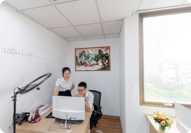 Banner cho thuê VP trọn gói