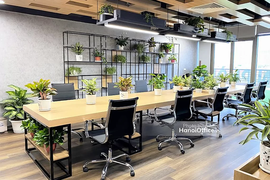 Không gian làm việc xanh